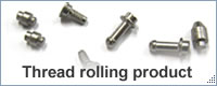 Thread rolling product